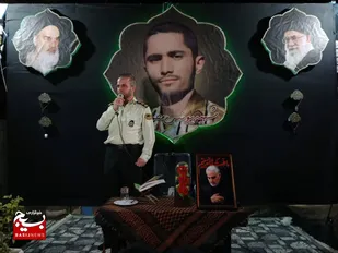 برگزاری اولین سالگرد شهادت شهید "یونس محمودی" در رودبارجنوب