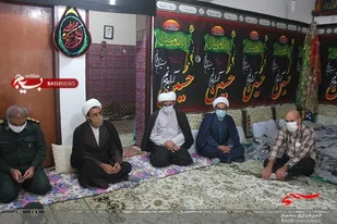 بازدید از کارگاه تولید ماسک و لباس بیمارستانی در تنگستان