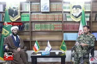 دیدار جمعی از هادیان سیاسی سپاه با امام جمعه لردگان