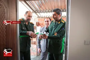 افتتاح واحد مسکونی مددجویان بهزیستی در گلوگاه با مشارکت مؤسسه مسکن و عمران اجتماعی بسیج