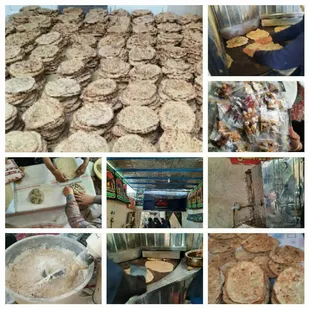 توزیع 5000 نان خانگی باهمکاری پایگاه بسیج طلاب نجمه خاتون خمینی شهر