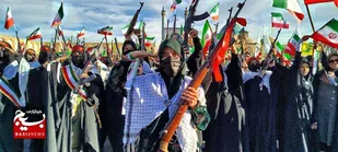 رژه باشکوه &laquo;دختران جان&zwnj;فدا&raquo;