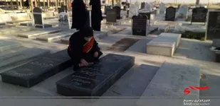 غبارروبی مزار مادران شهدا در سرخه