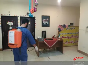 ضدعفونی حوزه های علمیه مازندران