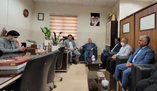 همزمان با روز پزشک / دیدار شهردار پیشوا با رییس تامین اجتماعی و رئیس درمانگاه شهید صدوقی