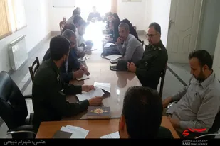 نشست خبری فرمانده سپاه ناحیه ملایر با اصحاب رسانه