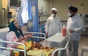 ۳۰ طلبه کرمانشاهی در بخش کرونایی بیمارستان&zwnj;ها خدمت می&zwnj;کنند
