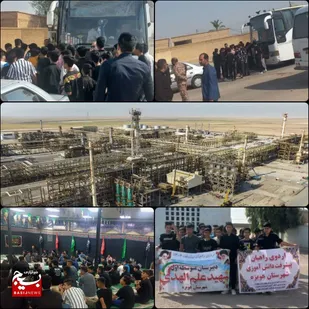 مراسم شبیه خوانی روز سیزدهم ماه محرم الحرام در اهواز