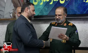 معاون روابط عمومی و تبلیغات سپاه کربلا معارفه شد