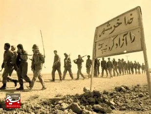 راه اندازی نمایشگاه دفاع مقدس در اداره صمت اندیمشک
