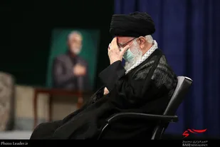 اولین شب مراسم عزاداری امام حسین(ع) با حضور رهبر انقلاب برگزار شد