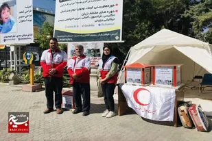 استقرار پایگاه جمع آوری کمک&zwnj;های مردمی برای مردم مظلوم غزه و لبنان در ملایر
