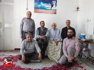 دیدار شاعر پیشکسوت مراد توکلی زانیانی