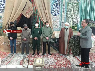 گرامیداشت دومین سالگرد شهادت شهید قاسم سلیمانی و مراسم هفتمین روز شهادت پاسدار شهید ابراهیم تبرته فراهانی در روستای تبرته فراهان+تصاویر