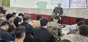 برگزاری میدان روشنگری آگاهی نوجوانان و جوانان هندیجان درصف جهادتبیین