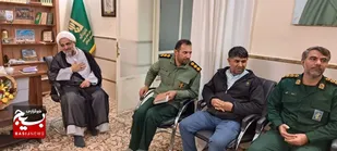 همزمان با هفته بسیج دیدار &zwnj;با امام جمعه لردگان