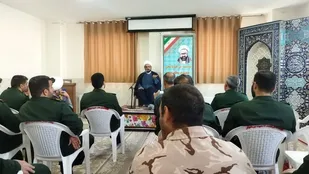 مراسم گرامیداشت هفته عقیدتی سیاسی در ناحیه برخواربرگزار شد.