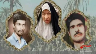 پیام تسلیت فرمانده و مسئول نمایندگی ناحیه مقاومت بسیج حضرت امیرالمومنین(ع)به مناسبت در گذشت همسر و مادر شهیدان نامجو باغینی