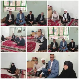 کانون بسیج هنرمندان شهرستان هویزه(خوزستان) به دیدار مادر شهید عبدالزهرا مناصیر رفت.