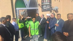 تشرف هزار زائر پیاده از خواف به مشهد مقدس