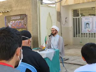 مراسم بزرگداشت شهیدان غفوری در روستای گرمن شاهرود+ تصاویر