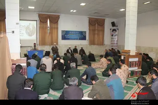 دیدار جمعی از نخبگان بسیجی و پاسداران با امام جمعه همدان