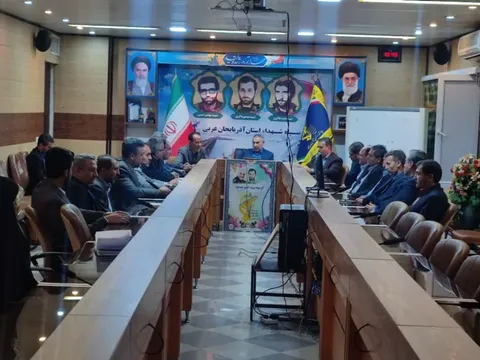 برگزاری جلسه شورای مرکزی سازمان بسیج مهندسین عمران و معماری آذربایجان‌غربی