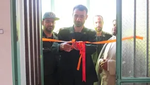 افتتاح پایگاه بسیج خواهران در سامان