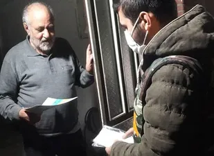 "گشت ایجابی سلامت" پایگاه شهید زنده دل