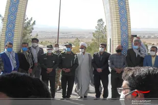 گرامیداشت هفته دفاع مقدس در بجستان در قاب تصویر