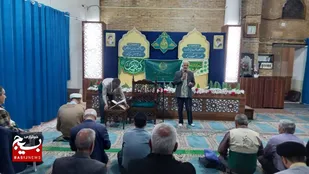 جلسه هفتگی خدام&zwnj;الرضا علیه&zwnj;السلام در امام زادگان شهرکرد