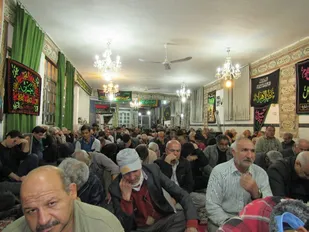 برگزاری مراسم عزاداری اتاق و اتحادیه های اصناف شهرستان شاهرود+تصاویر