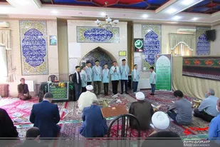 حضور مسئول نمایندگی ولی فقیه سپاه آذربایجان شرقی در میانه