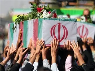 تشییع پیکر مطهر شهدای مدافع حرم