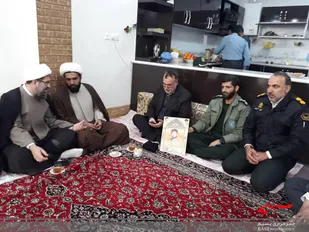 دیدار با خانواده  سردارشهید اکبر بابادی