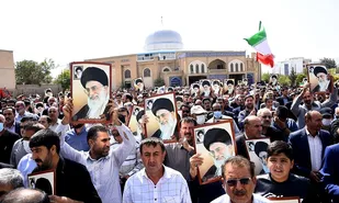 راهپیمایی مردم ایلام در محکومیت ناآرامی هنجارشکن