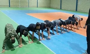 برگزاری آزمون آمادگی جسمانی ویژه بسیجیان گردان
