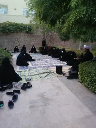 مراسم عزاداری روز هشتم محرم، پایگاه نورالزهرا، ناحیه روح الله برگزار شد