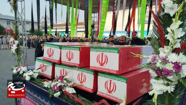 تشییع پیکر شهدای گمنام
