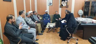 مسئولان بسیج مقاومت گرمسار با رییس اداره آموزش پرورش گرمسار دیدار کردند+ تصاویر