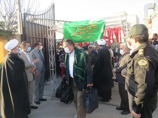 اعزام زائران مناطق عملیاتی جنوب کشور شهرستان زرندیه