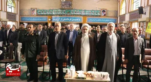 مراسم سالروز تاسیس سپاه پاسداران در رشت برگزارشد