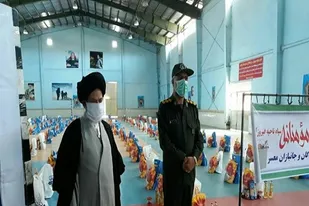 توزیع ۱۴۶ میلیون تومان بسته معیشتی در فیروزآباد