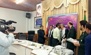 تجلیل از دست اندرکاران اعزام کاروان ارتحال امام (ره)