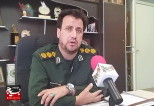 نشست خبری فرمانده سپاه شبستر با خبرنگاران این شهرستان