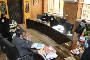 جانشین سازمان بسیج اساتید استان اصفهان با شورای بسیج اساتید آموزشکده دختران نجف اباد دیدار نمود