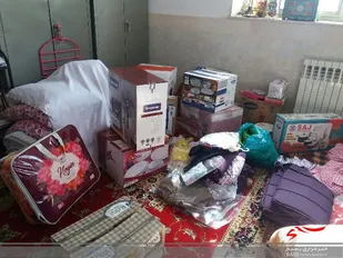 اهدا 3 کمک جهزیه به 3 زوج به&zwnj;همت پایگاه حضرت خدیجه(س) بهار