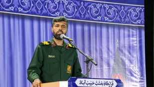 برگزاری یادواره شهدای شهر شهید پرور حبیب آباد با حضور و سخنرانی فرمانده لشکر ۱۴امام حسین علیه&zwnj;السلام