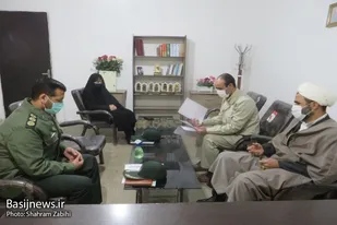 بازدید مسئول دفتر نمایندگی ولی فقیه در سپاه ملایر از حوزه&zwnj;های مقاومت