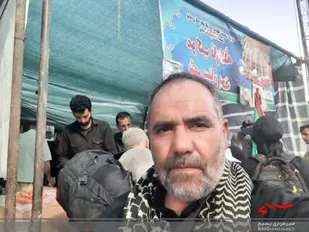برپایی موکب ثارالله شهرستان بن در کربلا